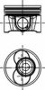 VW 038107065JA Piston
